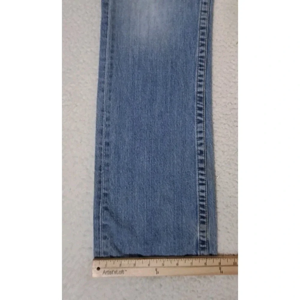 True Religion Jeans Men's 33* (34x34) Ricky Relaxed Straight Distressed Made USA